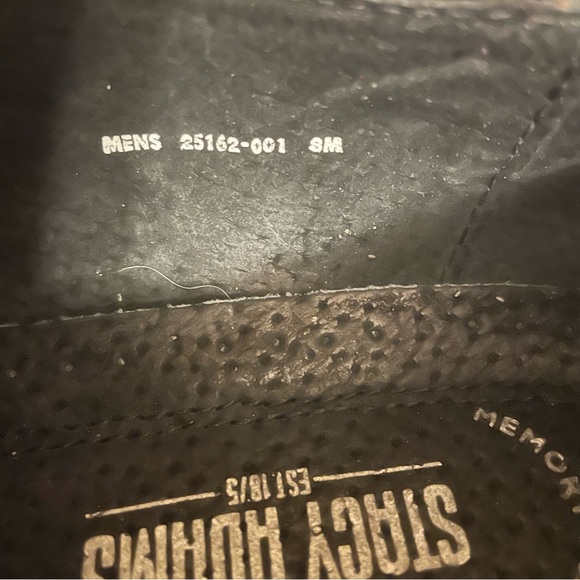 STACY ADAMS Men's Desmond Cap Toe Monk Strap Loafer Black Size 8 M - Picture 9 of 10